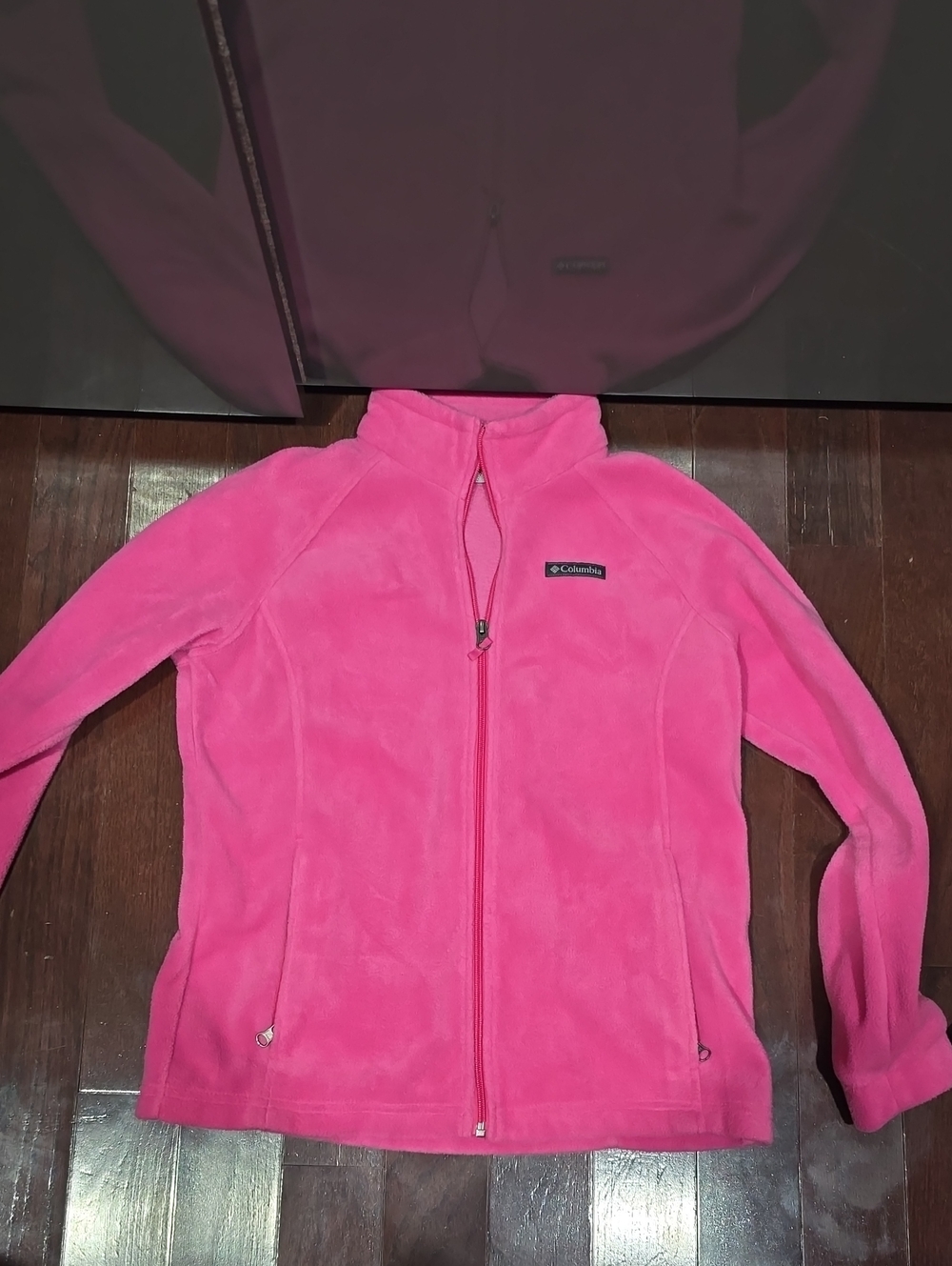 Columbia Kids' Pink Fleece Jacket - Full-Zip Cozy Coat
